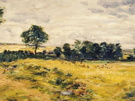 William McTaggart, Harvest at Broomieknowe