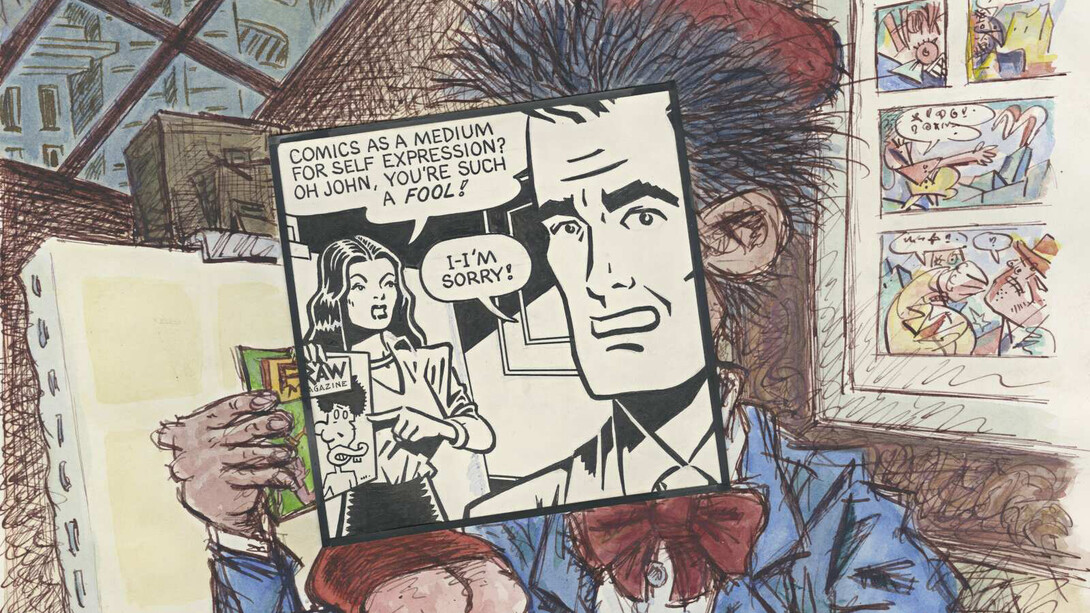 Art Spiegelman, Comics as a medium for self-expression, 1981. Courtoisie du Centre Pompidou