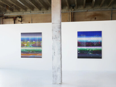 Driss Ouadahi, Reminiscence, exhibition view. Courtesy of Hosfelt Gallery