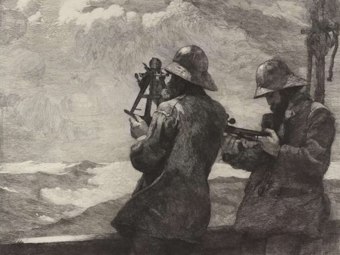 Homer and Remington in Black and White. Courtesy of Amon Carter Museum of American Art