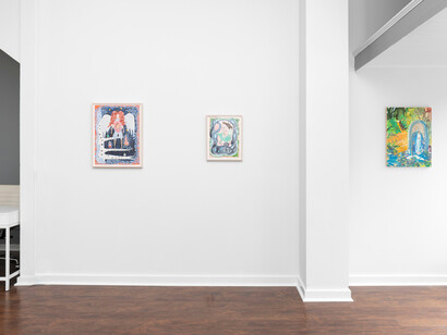 Petrichor, 2023, exhibition view. Courtesy of Marrow Gallery