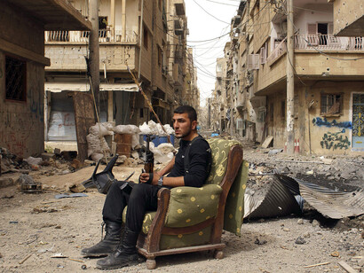 A Syrian man