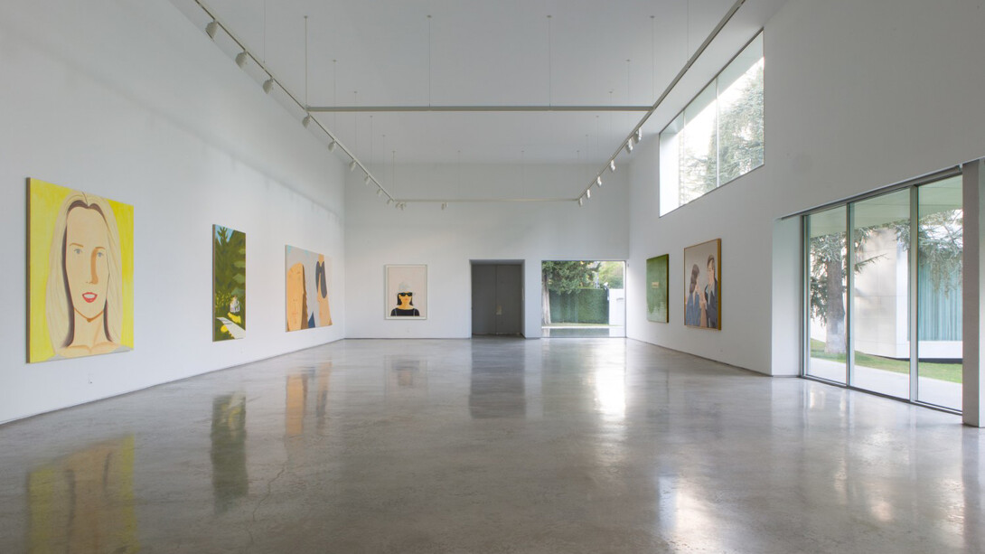 Alex Katz, vista de exhibición. Cortesía de Galería Lopez de la Serna