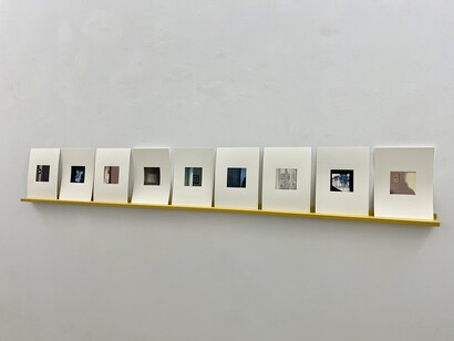 Irene González, La casa que no existe, vista de exhibición. Cortesía de la Galería silvestre