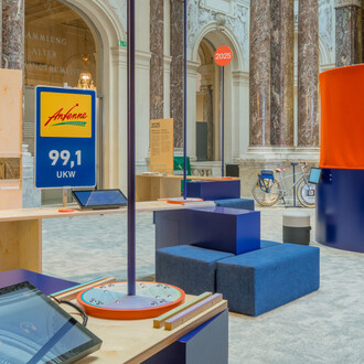 Tune in! Austria in between propaganda and protest, exhibition view. Courtesy of House of Austrian History