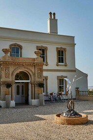 Lympstone Manor in Exmouth, England, is now a five star hotel with a Michelin-starred restaurant