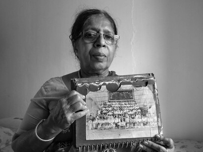 KR Sunil, Pramila. Courtesy of Sakshi Gallery