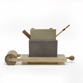 John Fraser, Courier, 2015. Courtesy of Traywick Contemporary