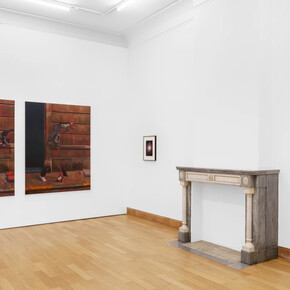 Bendt Eyckermans, Representational markings, vista da exposição. Cortesia de Mendes Wood DM