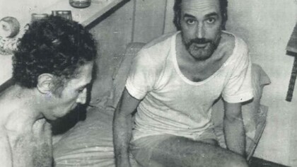 Los dos hermanos durante su cautiverio