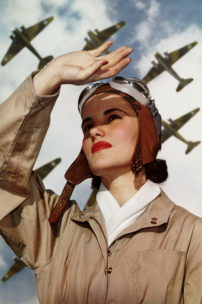 Soldiers of the Sky, Nickolas Murray, 1940 © The Royal Photographic Society Collection at the National Media Museum, Bradford / SSPL