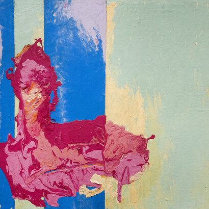 Joe Overstreet, Untitled (detail), 1978. Courtesy of Eric Firestone Gallery