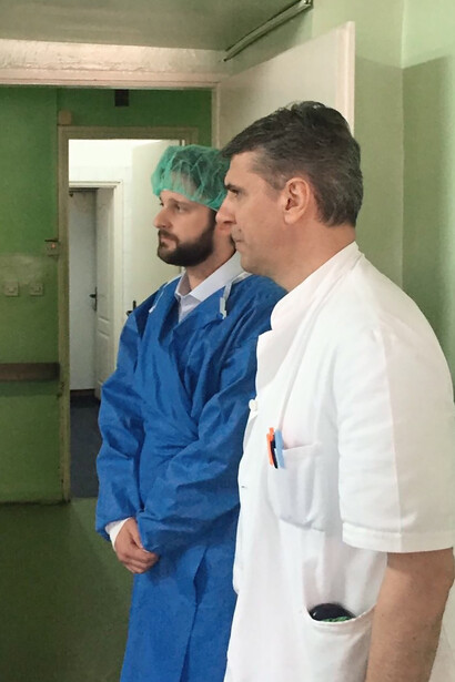 Covid-19 donation at the Clinical Center in 
Niš