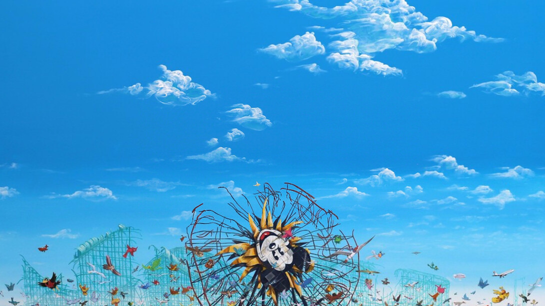 Jeff Gillette, Inverted Mickey Ferris Wheel, 2016. Courtesy of Jonathan LeVine Gallery