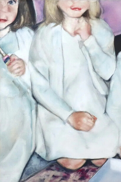 Prudence Wilkinson, Pink parasol (detail), 2025. Courtesy of MARS