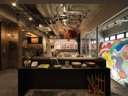 BnA_WALL, Lounge, BnA_WALL © Tomooki Kengaku