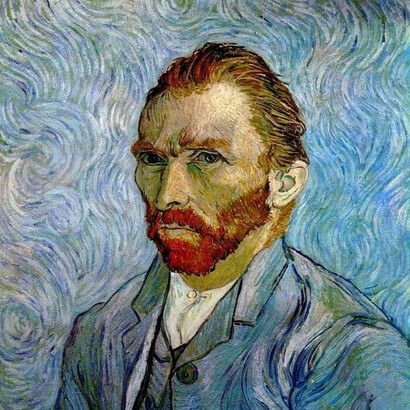 Self-portrait by Vincent Van Gogh