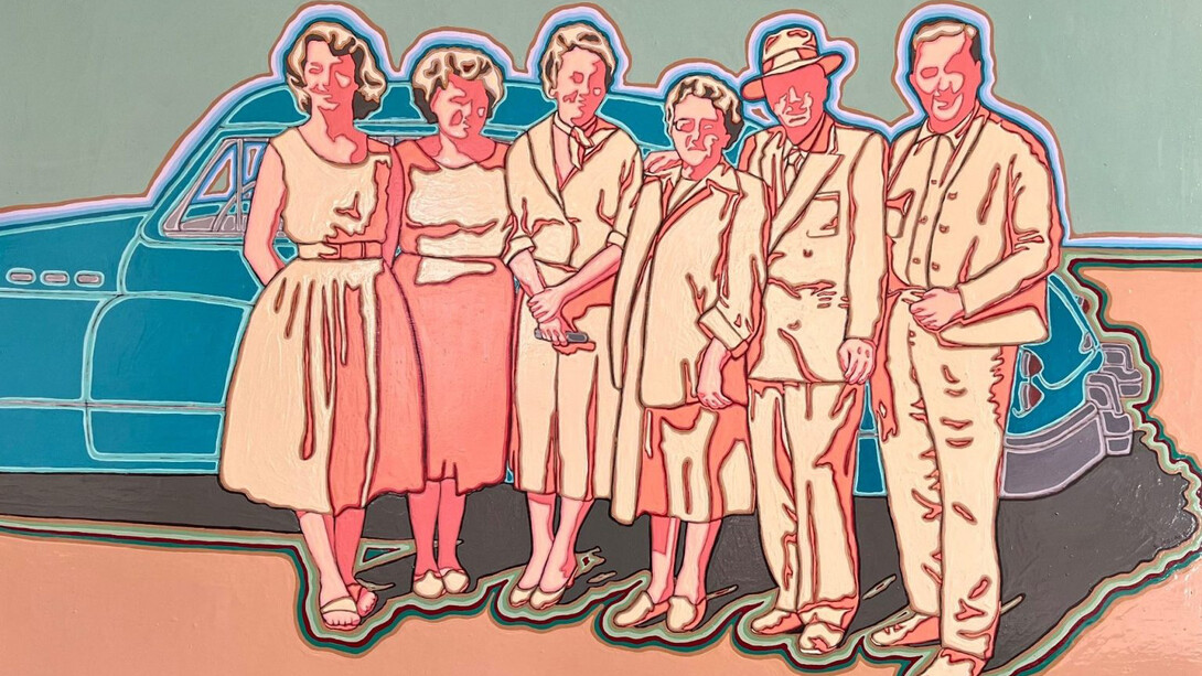 Susan Ireland, 1950s buick (detail), 2023. Courtesy of Ogden Museum of Southern Art