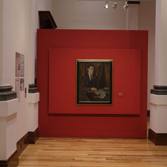 Germán List Arzubide, Life lies in letters, exhibition view. Courtesy of the National Museum of Art