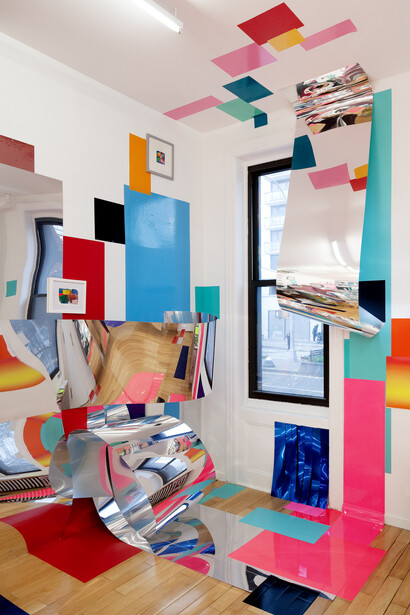 Installation view, Sharon Louden, Barriers to Entry. Courtesy of Signs and Symbols