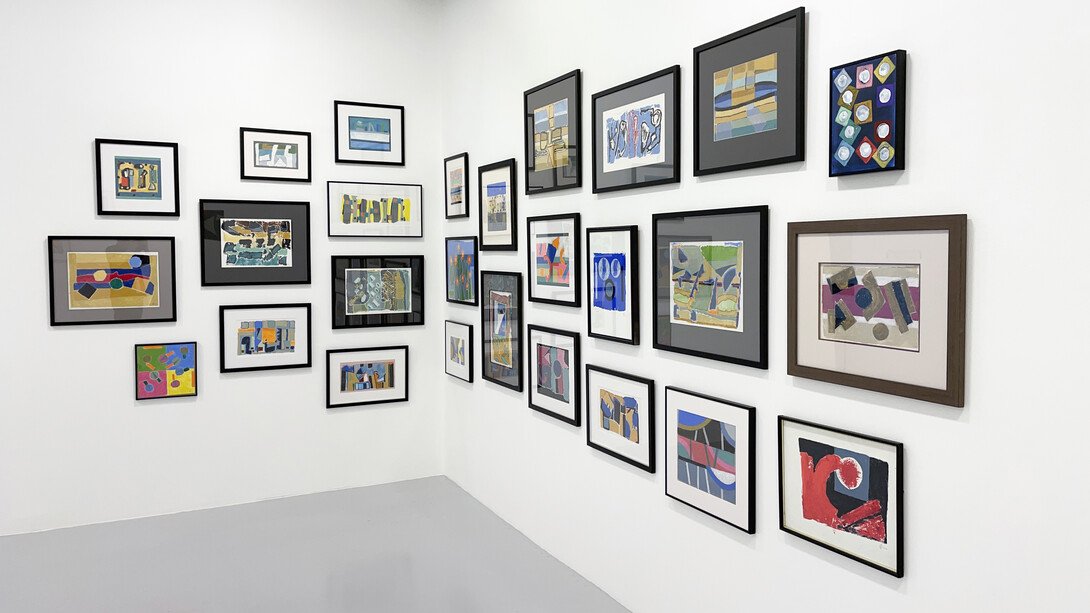 Leslie Laskey, installation view. Courtesy of Bruno David