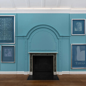 Mandy El-Sayegh, Jewel tones, exhibition view. Courtesy of Galerie Thaddaeus Ropac