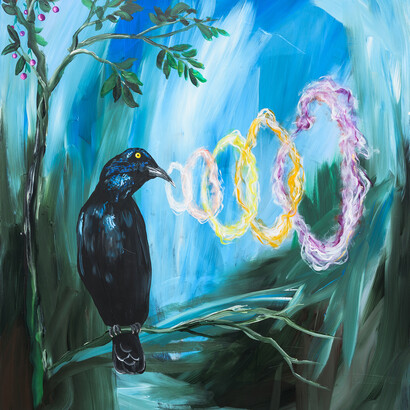 Colourfull Boredom
2019
acrylic on board 80 x 70 cm