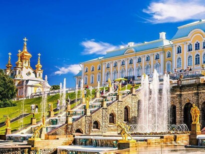 San Petersburgo. Palacio de Peterhof