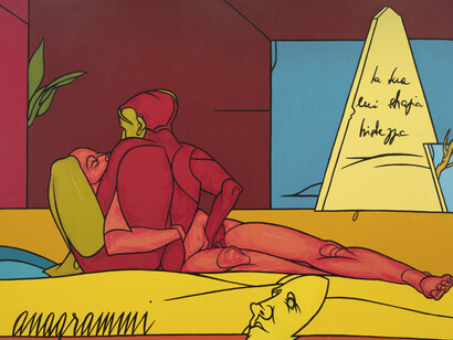 Valerio Adami. Courtesy of Galerie Daniel Templon