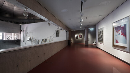 Mostra ʹWhat Mad Pursuit. Aglaia Konrad, Armin Linke, Bas Princenʹ, Teatro dell’architettura Mendrisio, foto di Enrico Cano. Courtesy of Teatro dell’architettura Mendrisio