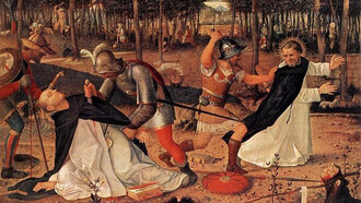 Giovanni Bellini, The Murder of Saint Peter Martyr