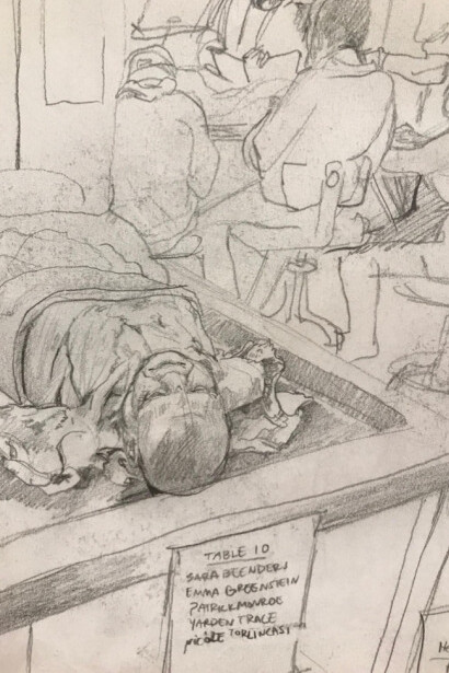 A good habit formed. Courtesy of PAFA