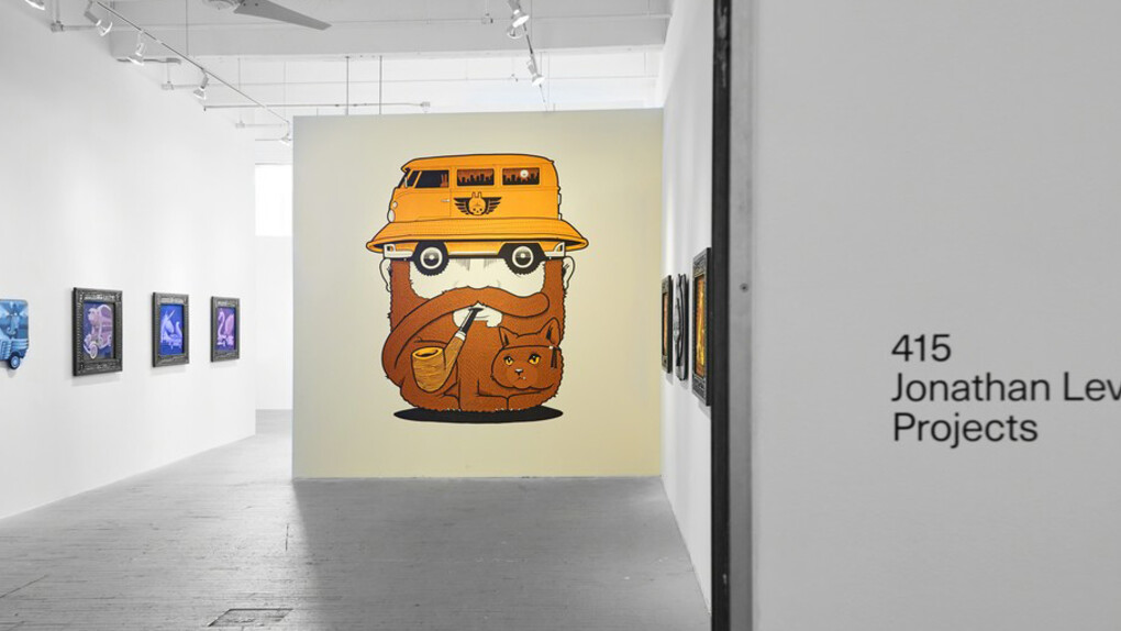 Jeremy Fish: The Spirit Animals. Courtesy of Jonathan LeVine Projects