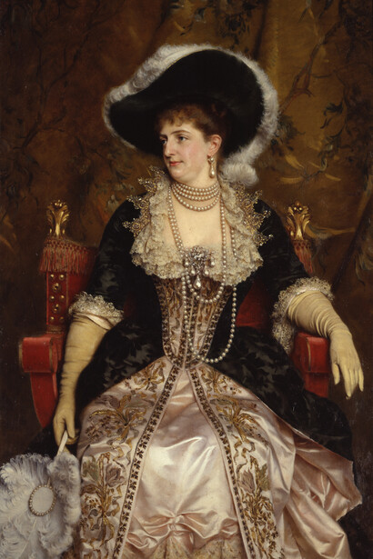 Un ritratto della Regina Margherita