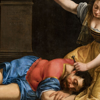  Artemisia Gentileschi, Yaël et Siséra, 1620. Avec l'aimable autorisation du Musée Jacquemart-André