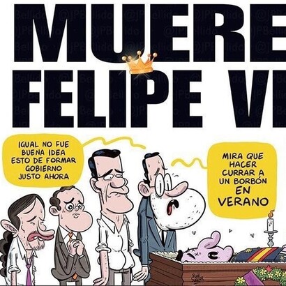 El Jueves, una revista satírica que no teme meterse con las altas instancias del Estado