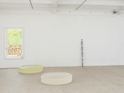 Roni Horn, solo exhibition, exhibition view. Courtesy of Hauser & Wirth Gallery