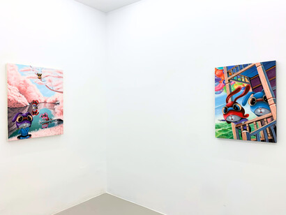 Elang Sutajaya, All you have to do is dream, 2023, installation view. Courtesy of the artist and VLAB