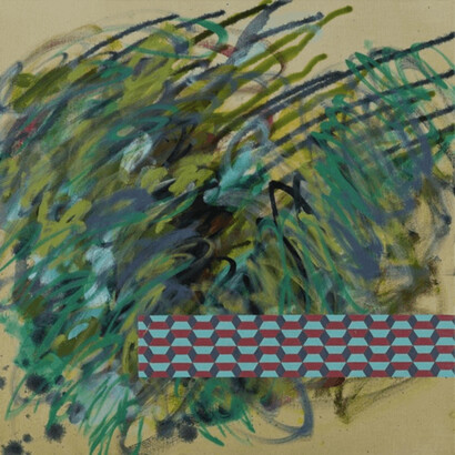 Jennifer Morrison, Afternoon, 2022, oil on canvas, 90x90 cm. Courtesy the artist and Barnard Gallery