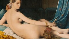 Jean-Auguste Dominique Ingres. La gran Odalisca. 1814. Óleo sobre lienzo. 91 x 162 cm. París, Musée du Louvre, département des Peintures
