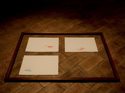 «Territórios, vestígios, lascas» na Galeria Trem