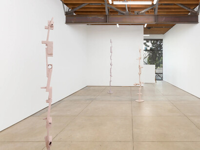 Molly Larkey and Caitlin Lonegan, The best machines are made of sunshine, exhibition view. Courtesy of Ochi