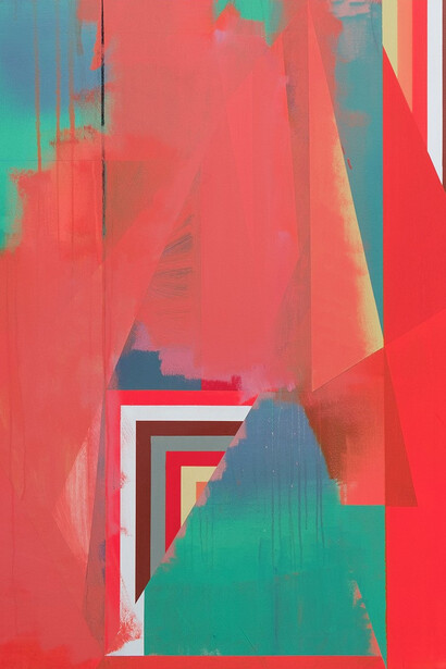 Jaime Gili, a516, 2019, Acrylic on Canvas © the artist. Courtesy Cecilia Brunson Projects.