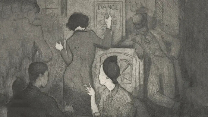 Charles L. Sallée, Swingtime, c. 1938. Courtesy of Cleveland Museum of Art