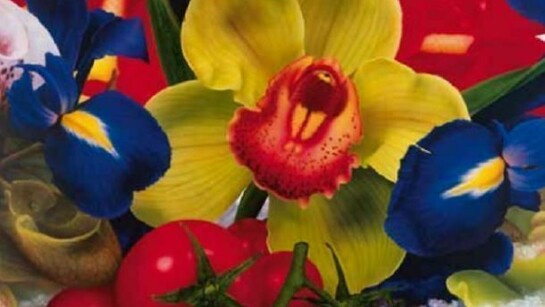 Marc Quinn, Frozen floods of Southampton, Oil on canvas, 130,3 x 191,8 cm - 51.3 x 75.5 in.