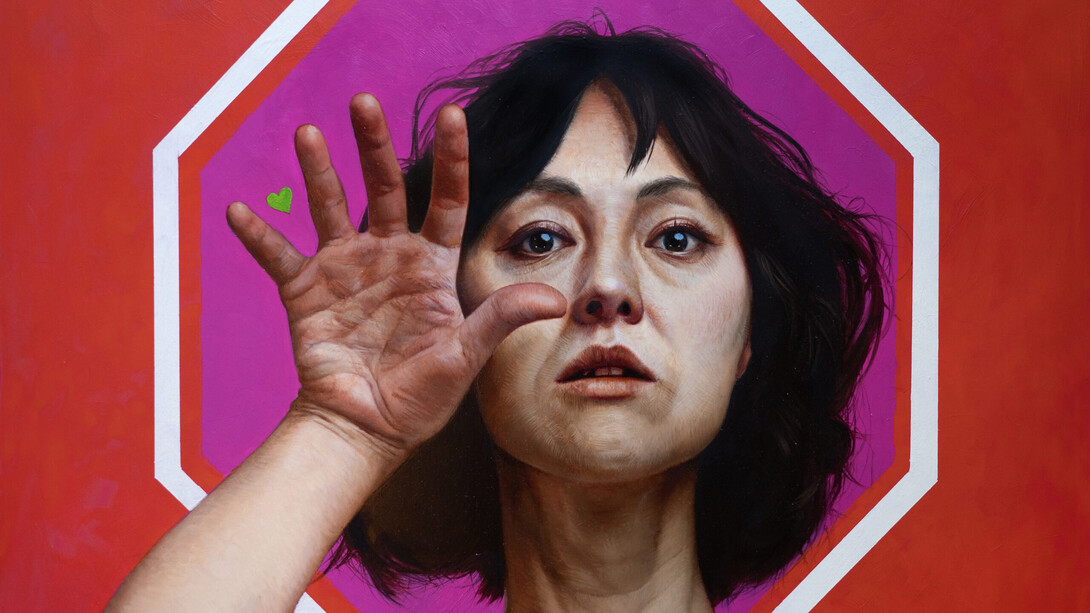 Dorielle Caimi, Stop and go rigamarole (detail). Courtesy of Gerald Peters Contemporary
