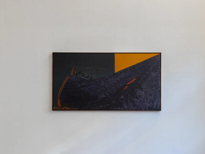 Pietro Roccasalva, Io ti saluto, luce, ma con nervi offesi, exhibition view. Courtesy of Massimo De Carlo Gallery