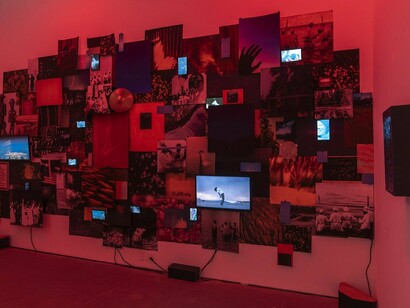 Installation View, Go Tell It On The Mountain, 2024. Photo By Cary Whittier. Courtesy of Swivel Gallery
