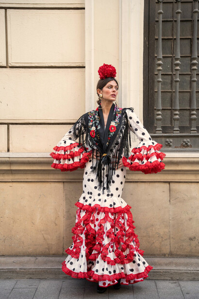 Traje de flamenca, Andalucía, España