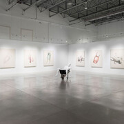 Stanley Février, Terre des fissures, vue d’exposition. Avec l’aimable autorisation de Blouin Division